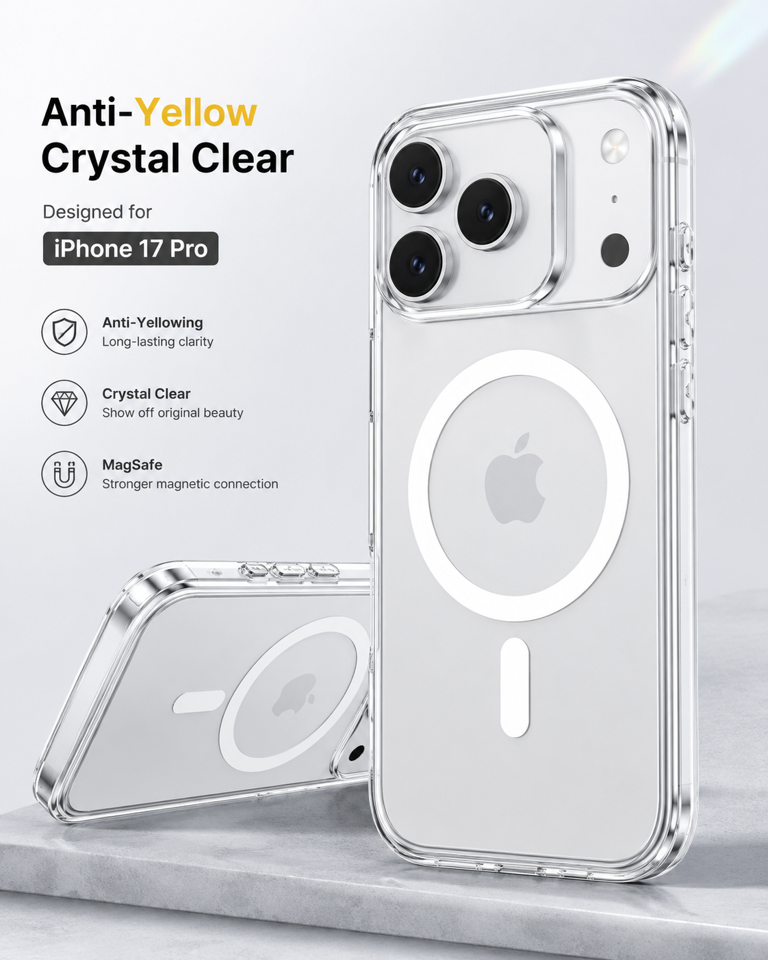 17 Pro Anti Yellow Case