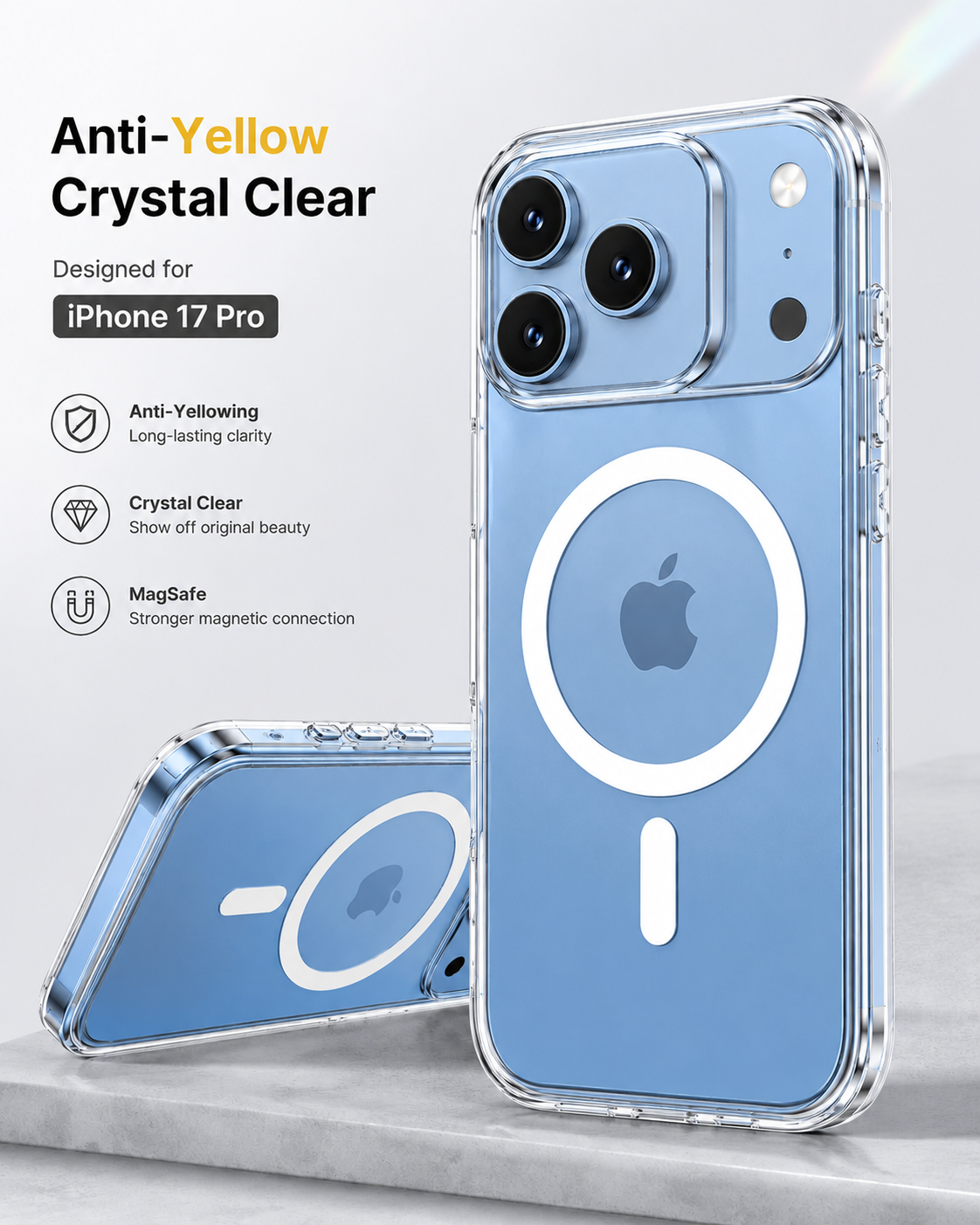 17 Pro Anti Yellow Case