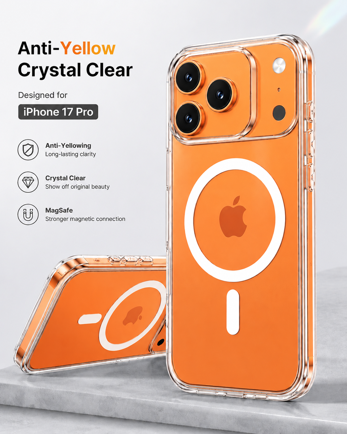 17 Pro Anti Yellow Case