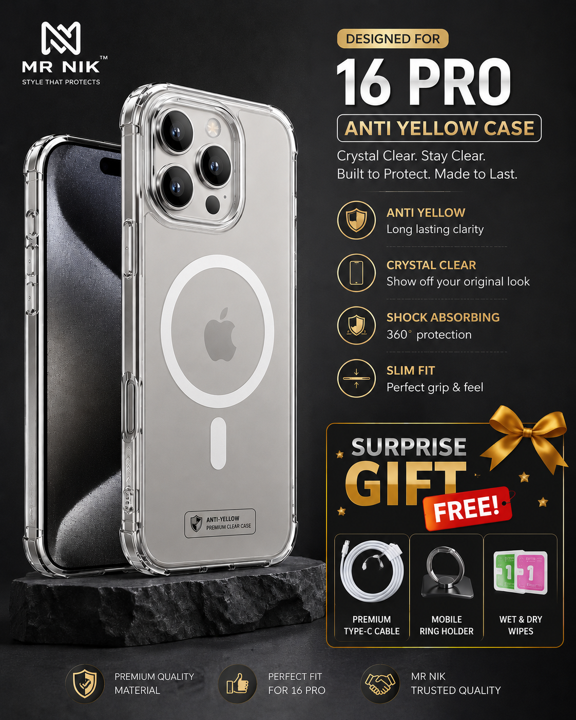 iphone 16 pro (including gifts )